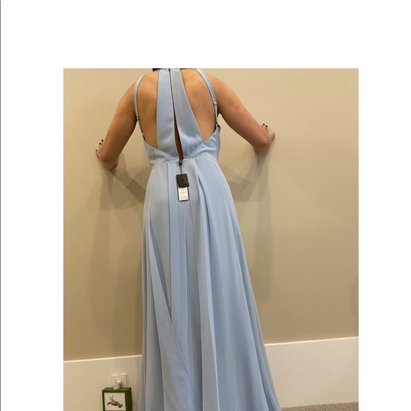 BCBG Chiffon long dress - Picture 3 of 5